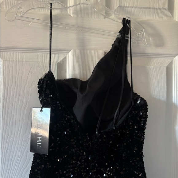 Sherri Hill Black Prom Dress - Picture 5 of 6